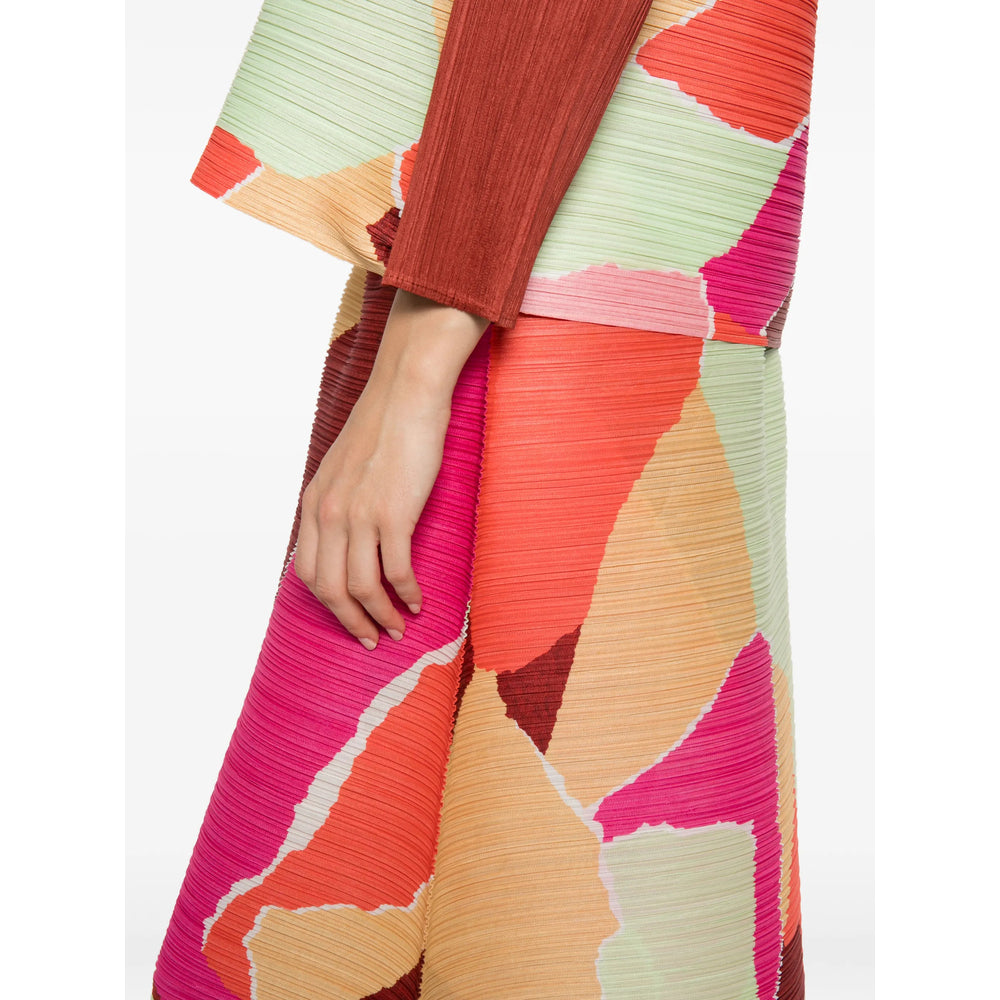 Pleats Please Issey Miyake Orange Skirts - Pleated Skirts Women PLEATS PLEASE ISSEY MIYAKE