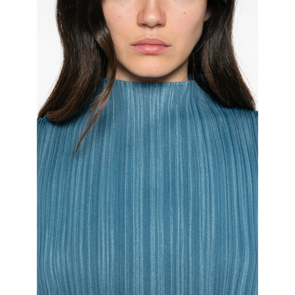 Pleats Please Issey Miyake Blue Dresses - Day Dresses Women
