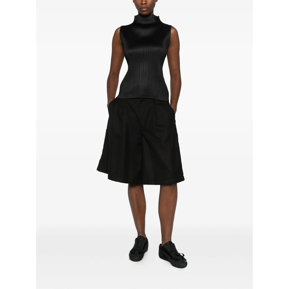 Pleats Please Issey Miyake Black Tops - Vests & Tank Tops Women PLEATS PLEASE ISSEY MIYAKE