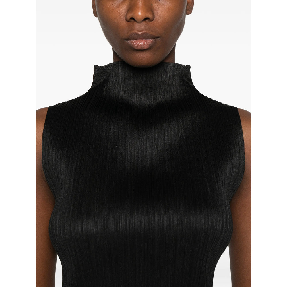 Pleats Please Issey Miyake Black Tops - Vests & Tank Tops Women PLEATS PLEASE ISSEY MIYAKE