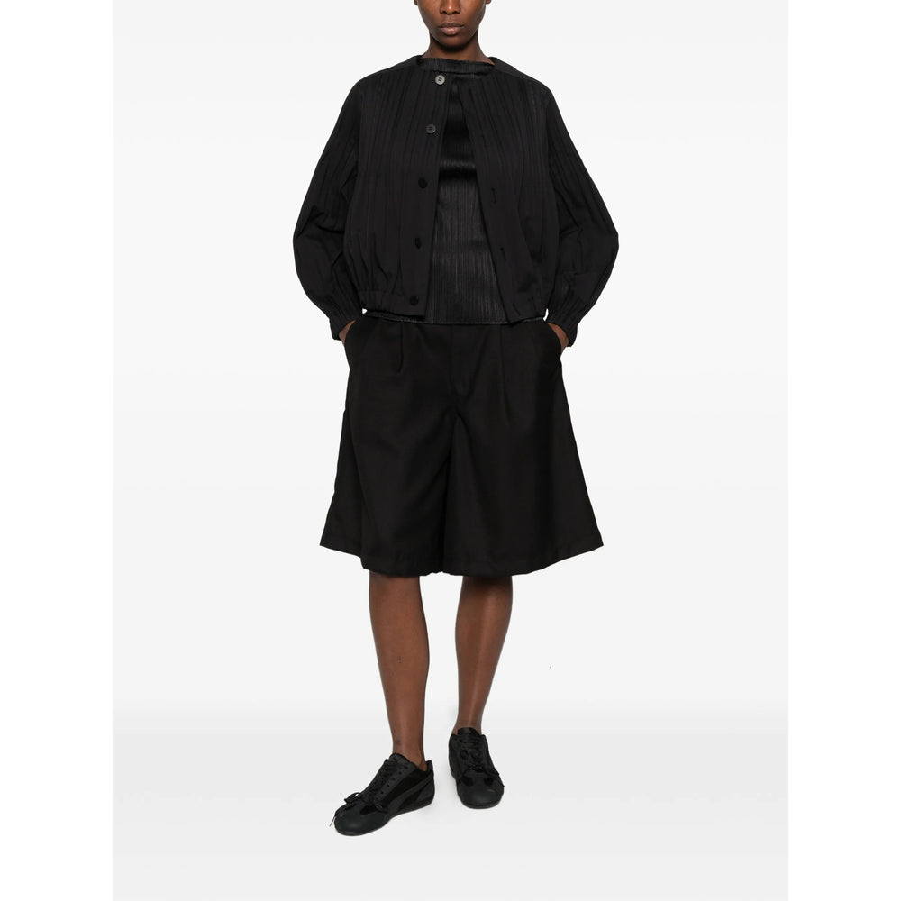 Pleats Please Issey Miyake Black Jackets - Bomber Jackets Women PLEATS PLEASE ISSEY MIYAKE