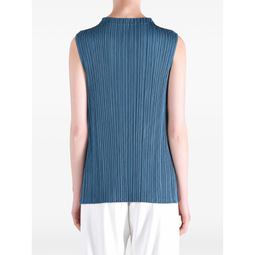 Pleats Please Issey Miyake Blue Tops - Vests & Tank Tops Women PLEATS PLEASE ISSEY MIYAKE