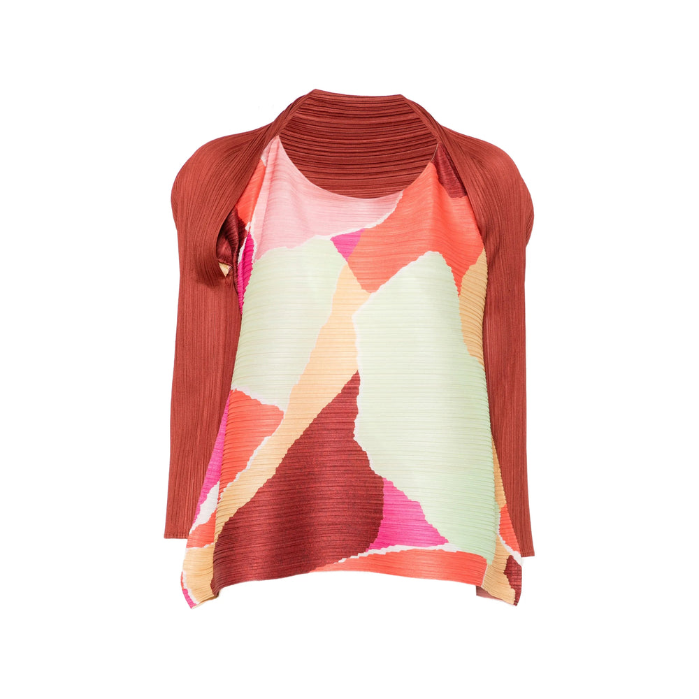 Pleats Please Issey Miyake Brown Tops - Blouses Women PLEATS PLEASE ISSEY MIYAKE