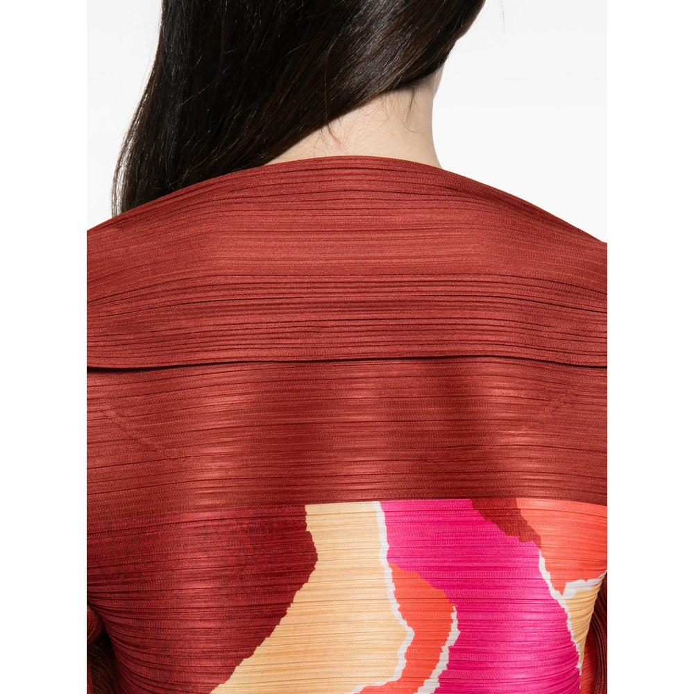 Pleats Please Issey Miyake Brown Tops - Blouses Women PLEATS PLEASE ISSEY MIYAKE