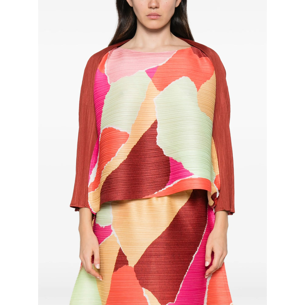 Pleats Please Issey Miyake Brown Tops - Blouses Women PLEATS PLEASE ISSEY MIYAKE