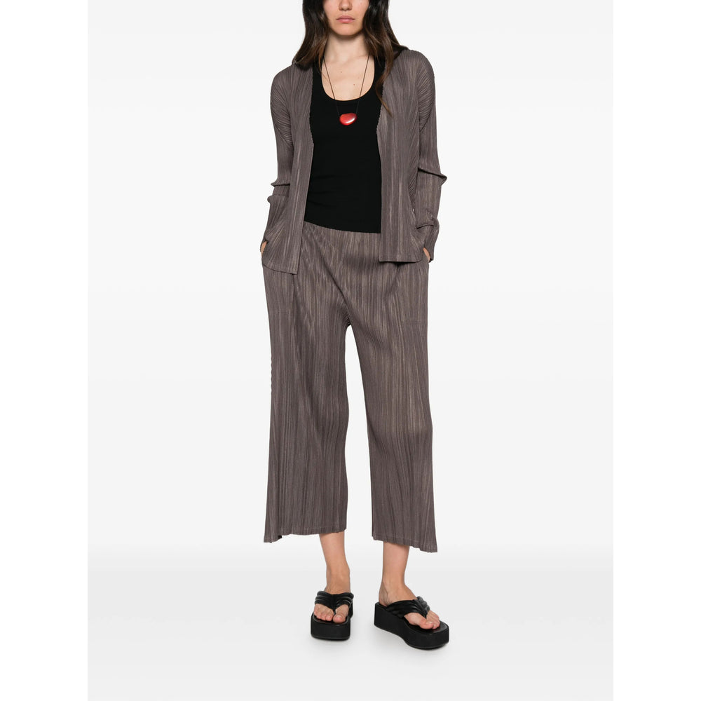 Pleats Please Issey Miyake Grey Tops - Cardigans Women PLEATS PLEASE ISSEY MIYAKE