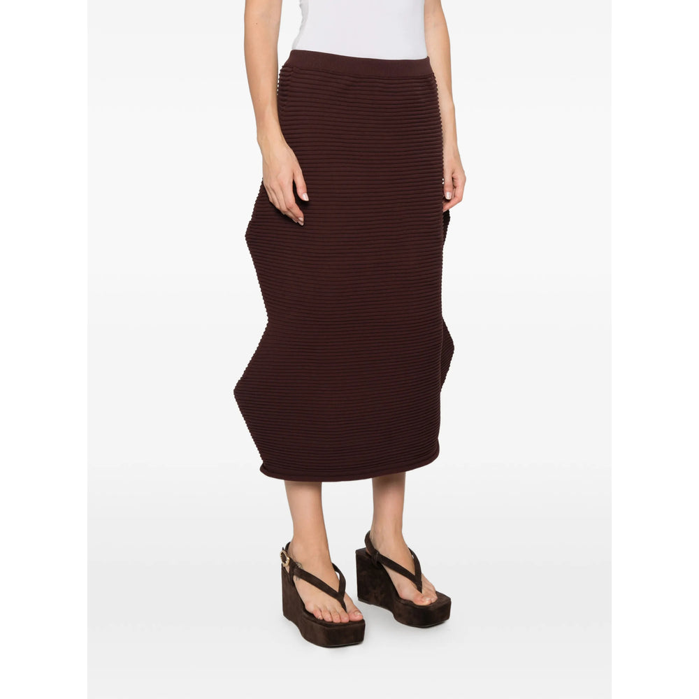 Pleats Please Issey Miyake Brown Skirts - Pleated Skirts Women PLEATS PLEASE ISSEY MIYAKE
