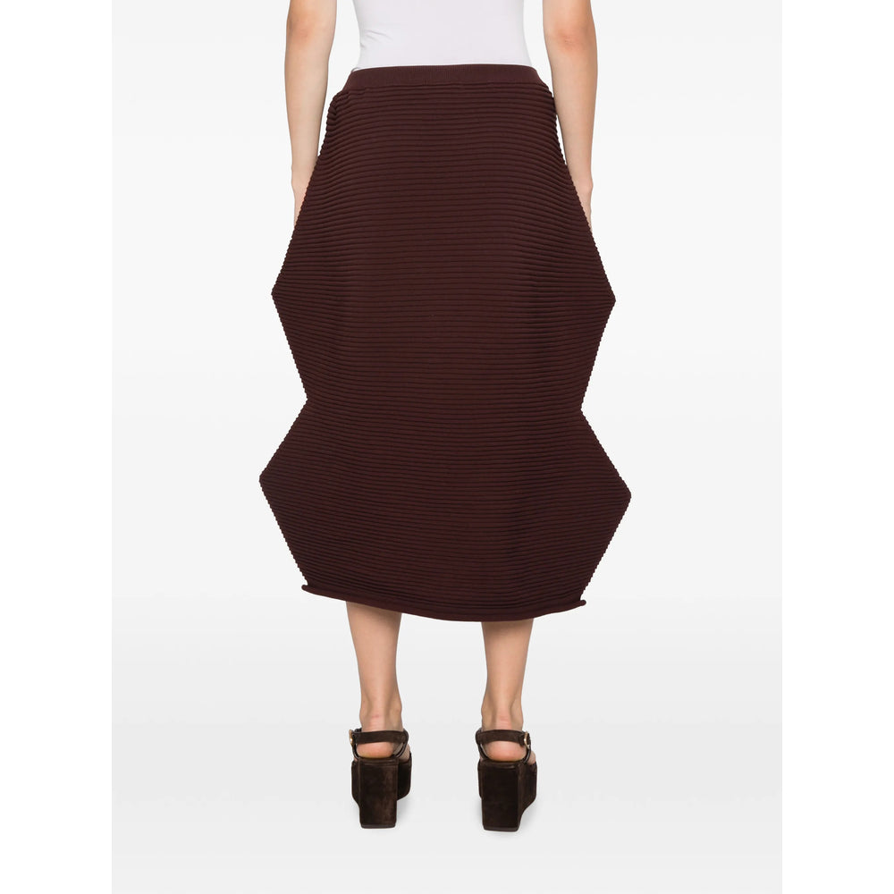 Pleats Please Issey Miyake Brown Skirts - Pleated Skirts Women PLEATS PLEASE ISSEY MIYAKE