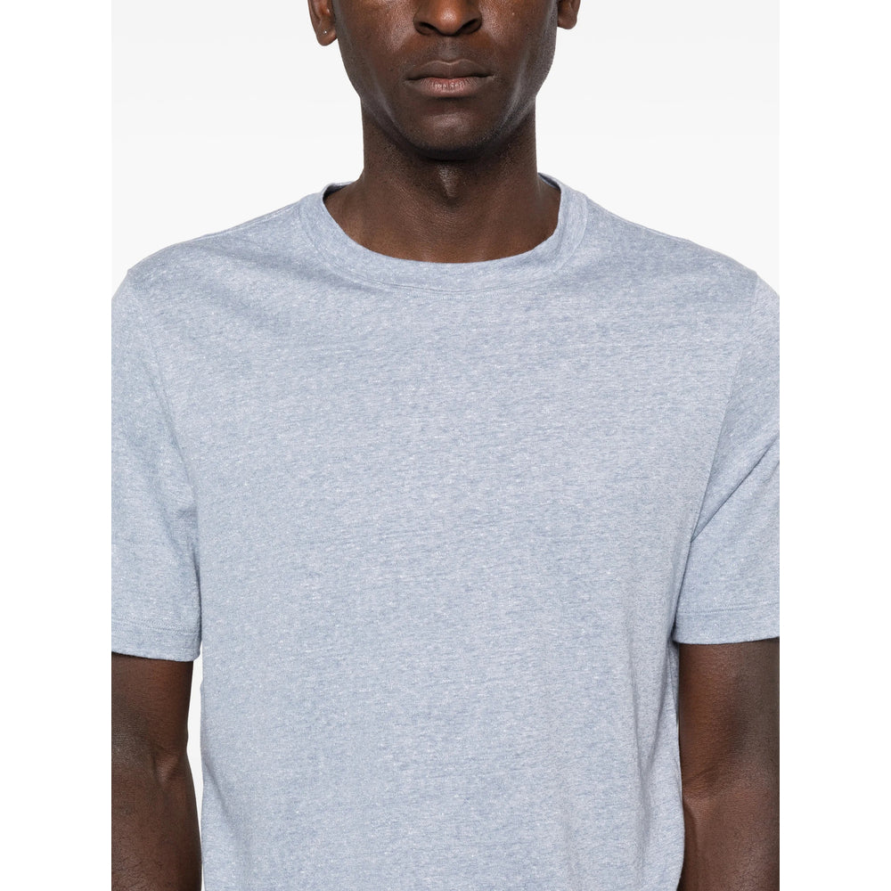 Brunello Cucinelli Blue T-Shirts & Vests - T-Shirts Men BRUNELLO CUCINELLI