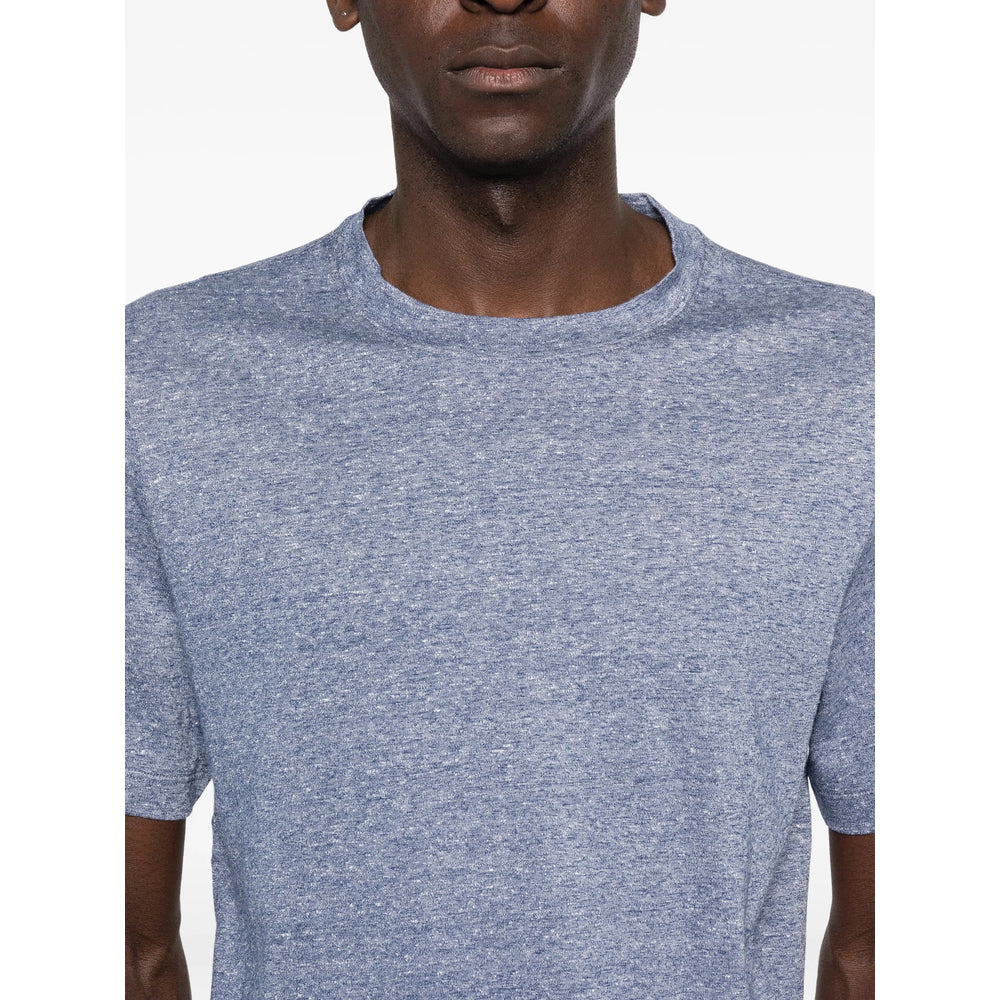 Brunello Cucinelli Blue T-Shirts & Vests - T-Shirts Men BRUNELLO CUCINELLI