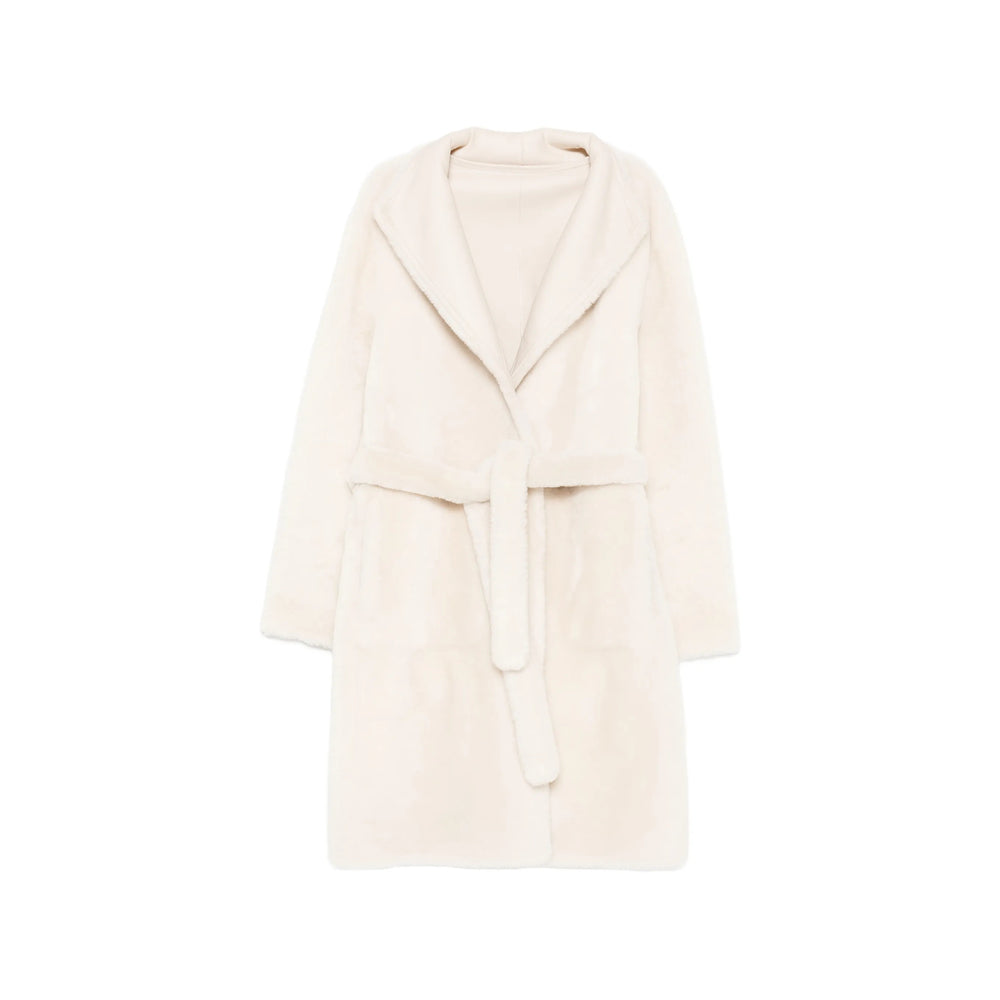 Yves Salomon Neutrals Coats - Faux Fur Coats Women YVES SALOMON