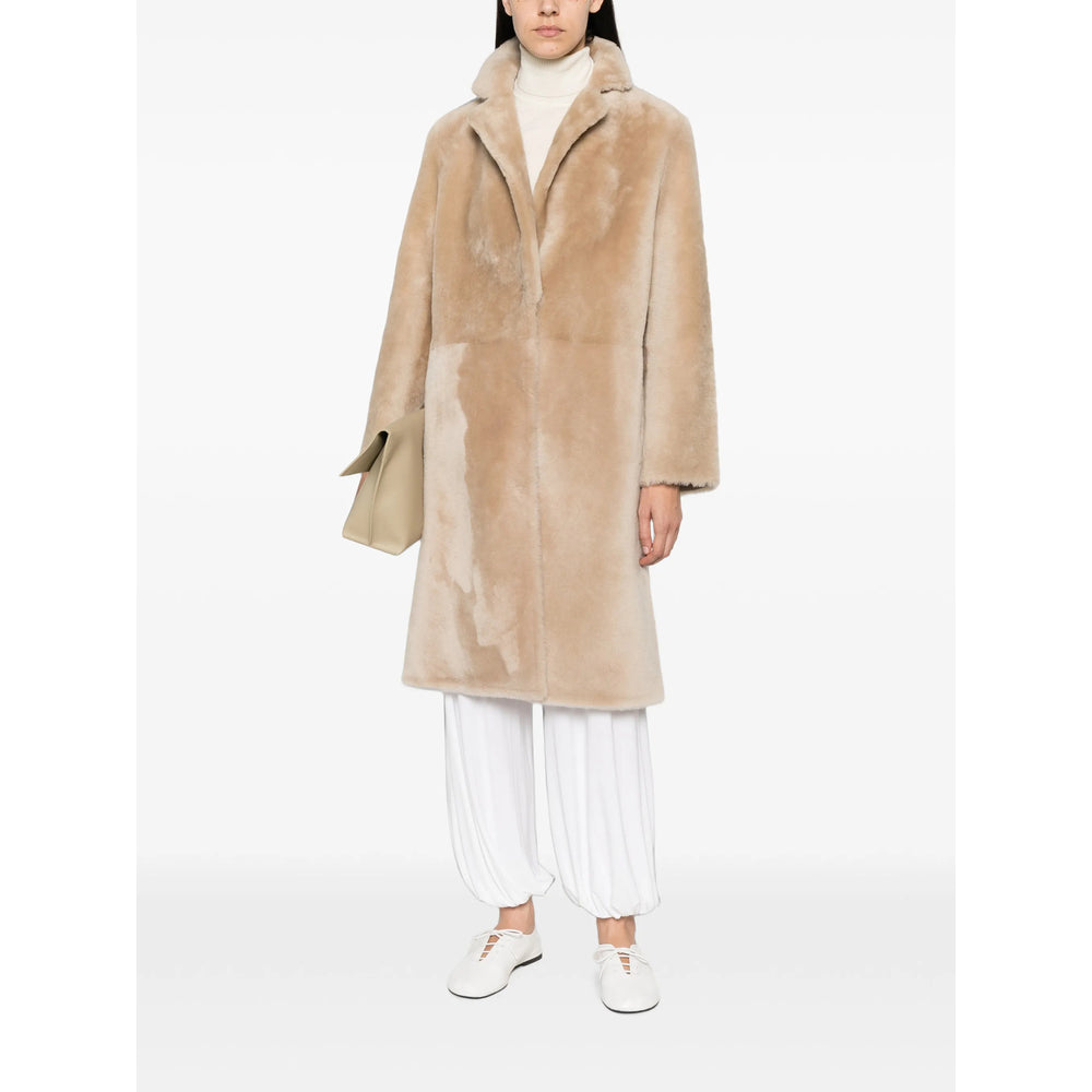 Yves Salomon Neutrals Coats - Faux Fur Coats Women YVES SALOMON