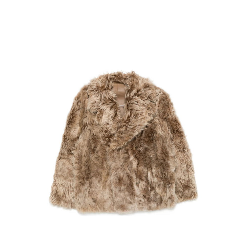 Yves Salomon Neutrals Jackets - Faux Fur & Shearling Jackets Women YVES SALOMON