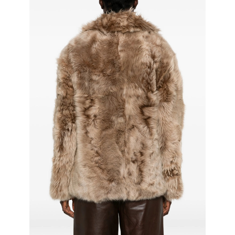 Yves Salomon Neutrals Jackets - Faux Fur & Shearling Jackets Women YVES SALOMON