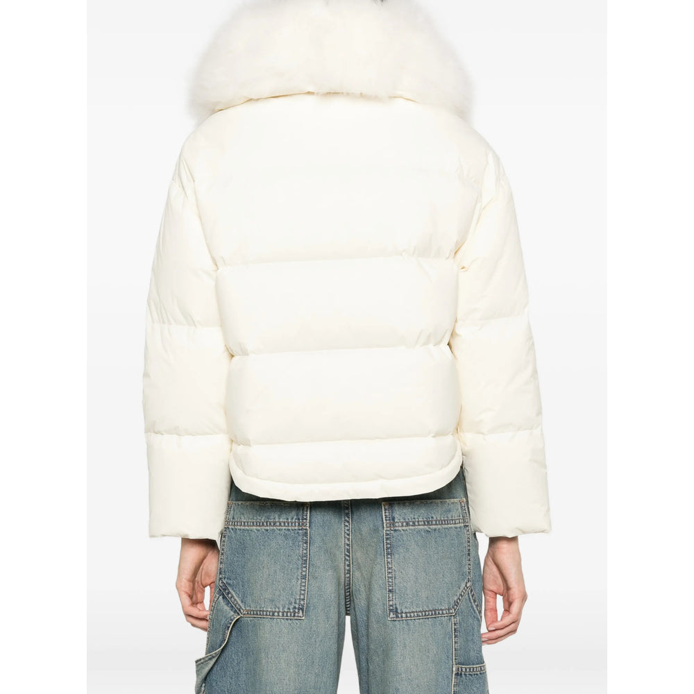 Yves Salomon Neutrals Jackets - Puffer Jackets Women YVES SALOMON