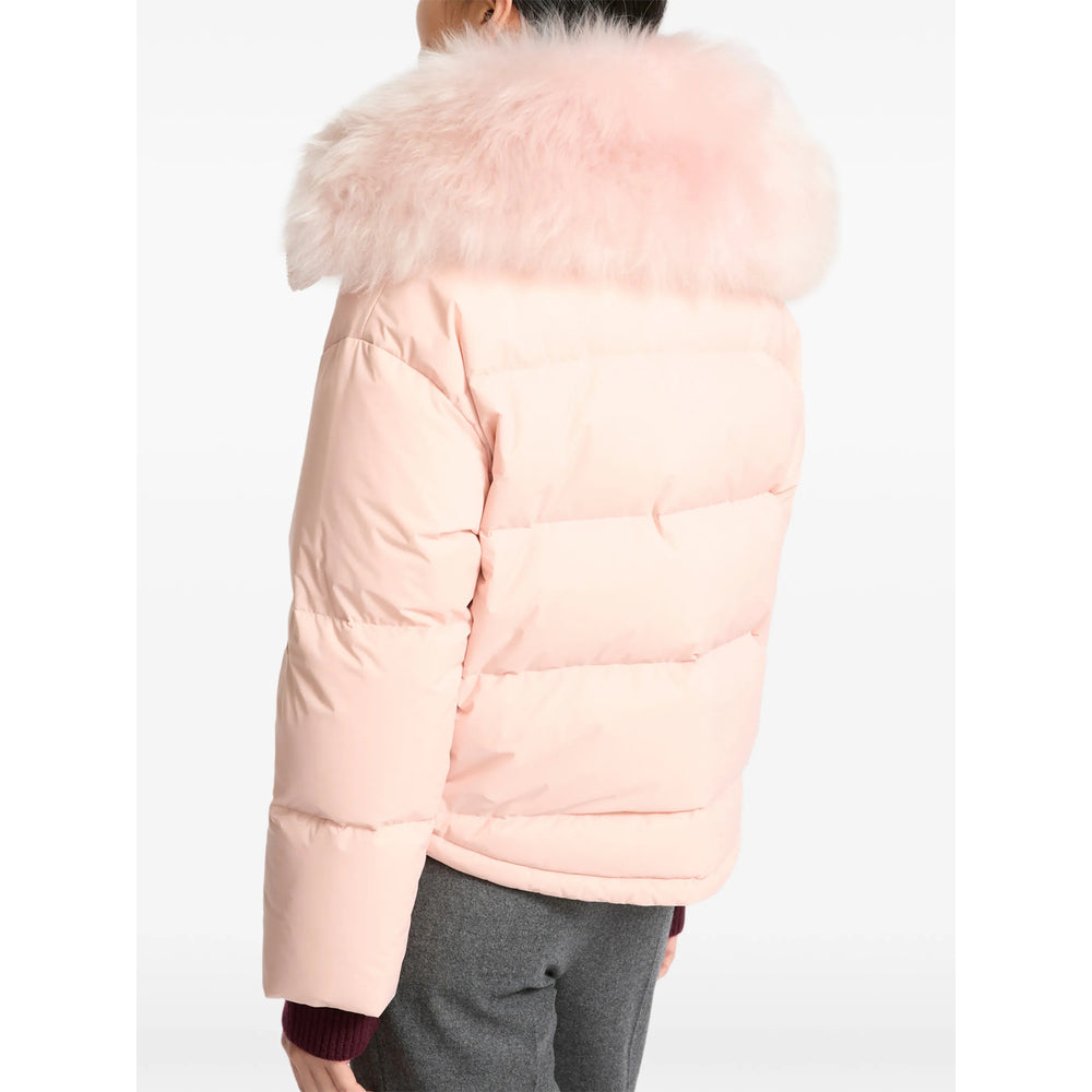 Yves Salomon Pink Jackets - Puffer Jackets Women YVES SALOMON