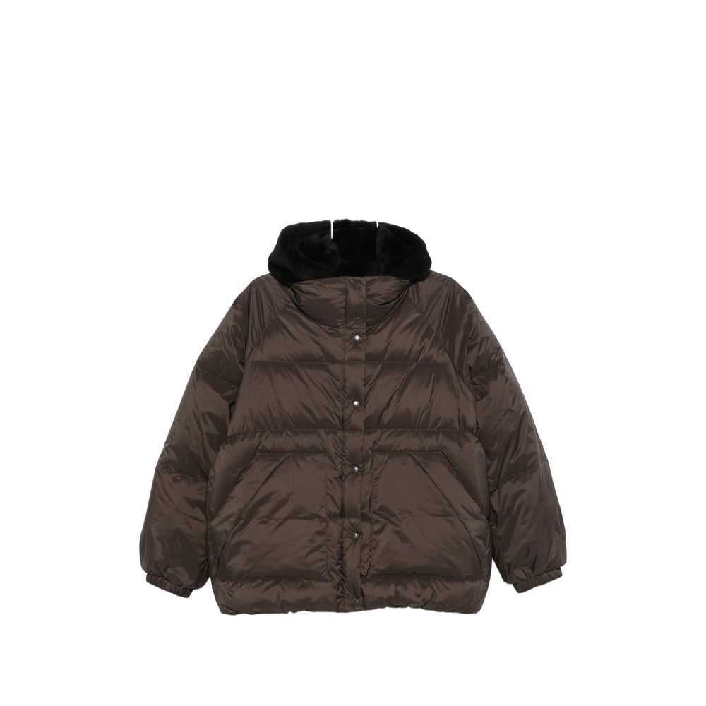 Yves Salomon Brown Jackets Women YVES SALOMON