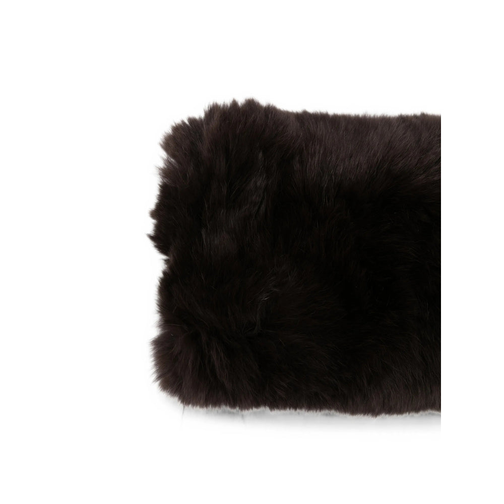 Yves Salomon Brown Hats Women YVES SALOMON
