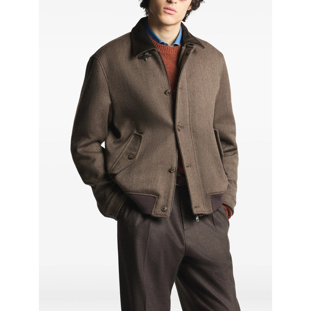 Fay Brown Jackets - Bomber Jackets Men FAY