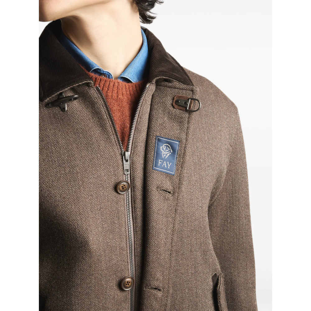 Fay Brown Jackets - Bomber Jackets Men FAY