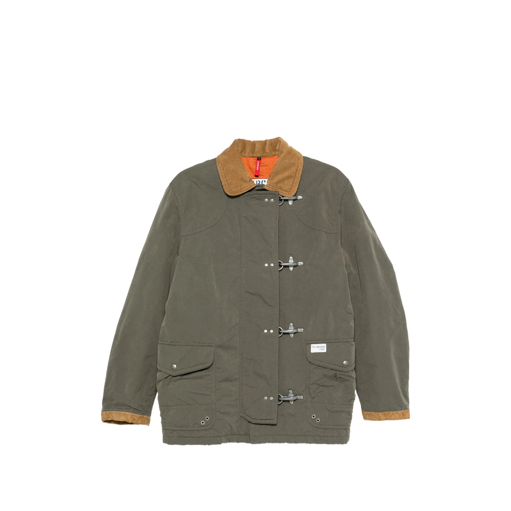 Fay Green Jackets - Military Jackets Men FAY