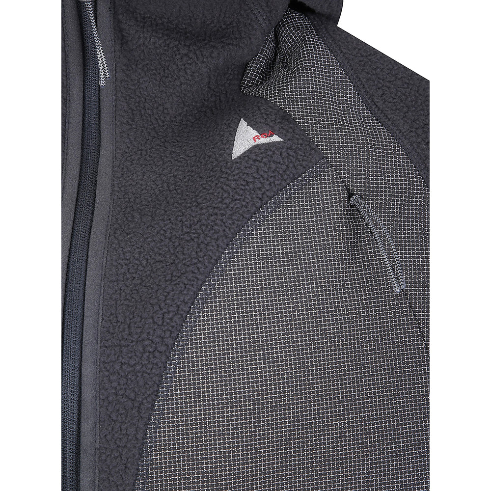 Roa Black Jackets - Hooded Jackets Men ROA