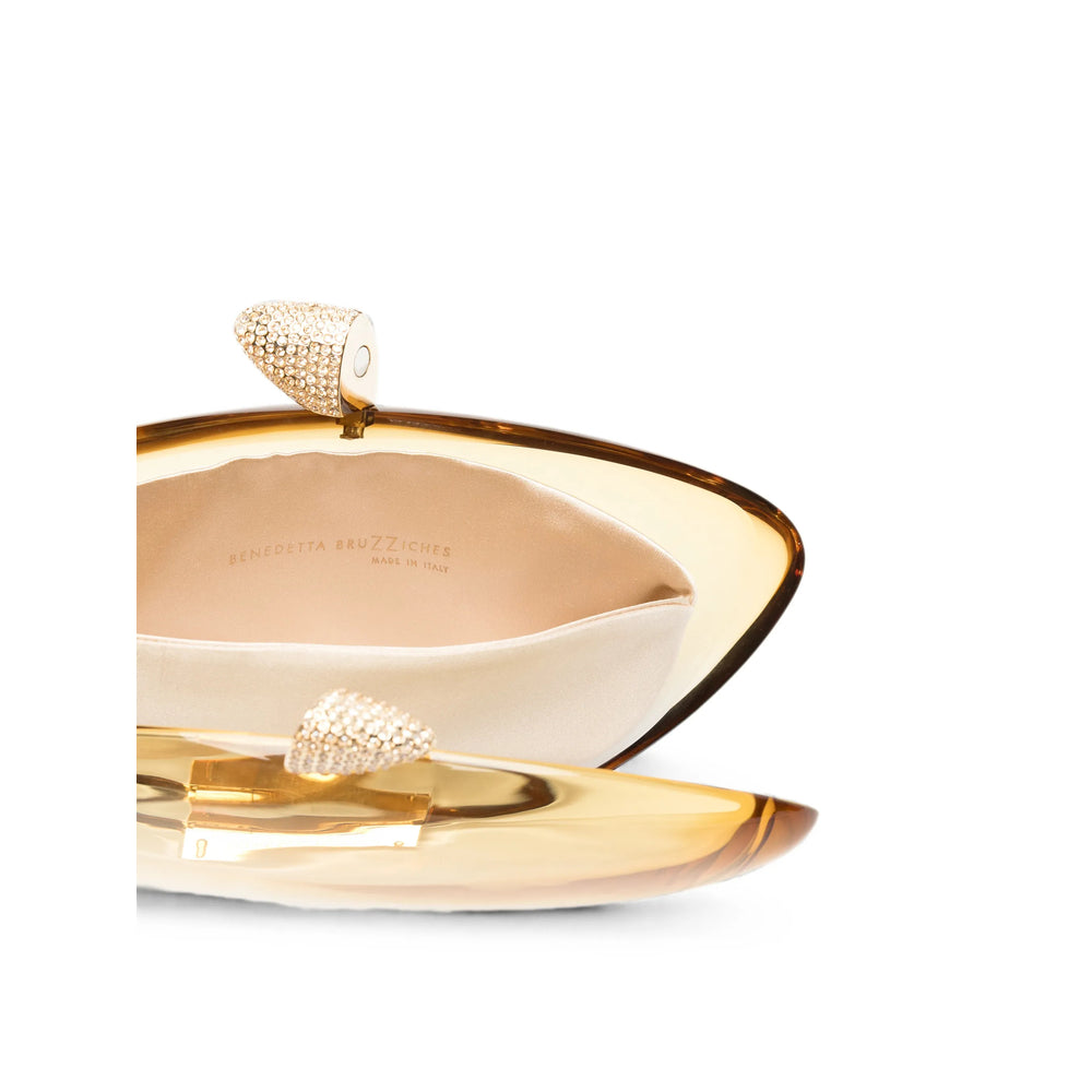 Benedetta Bruzziches Gold Clutch Bags Women BENEDETTA BRUZZICHES