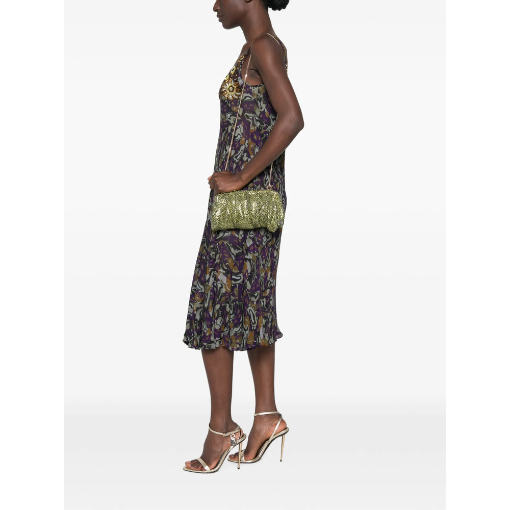 Benedetta Bruzziches Green Clutch Bags Women BENEDETTA BRUZZICHES