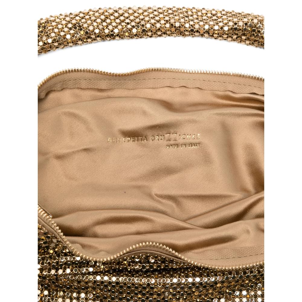 Benedetta Bruzziches Gold Shoulder Bags Women BENEDETTA BRUZZICHES