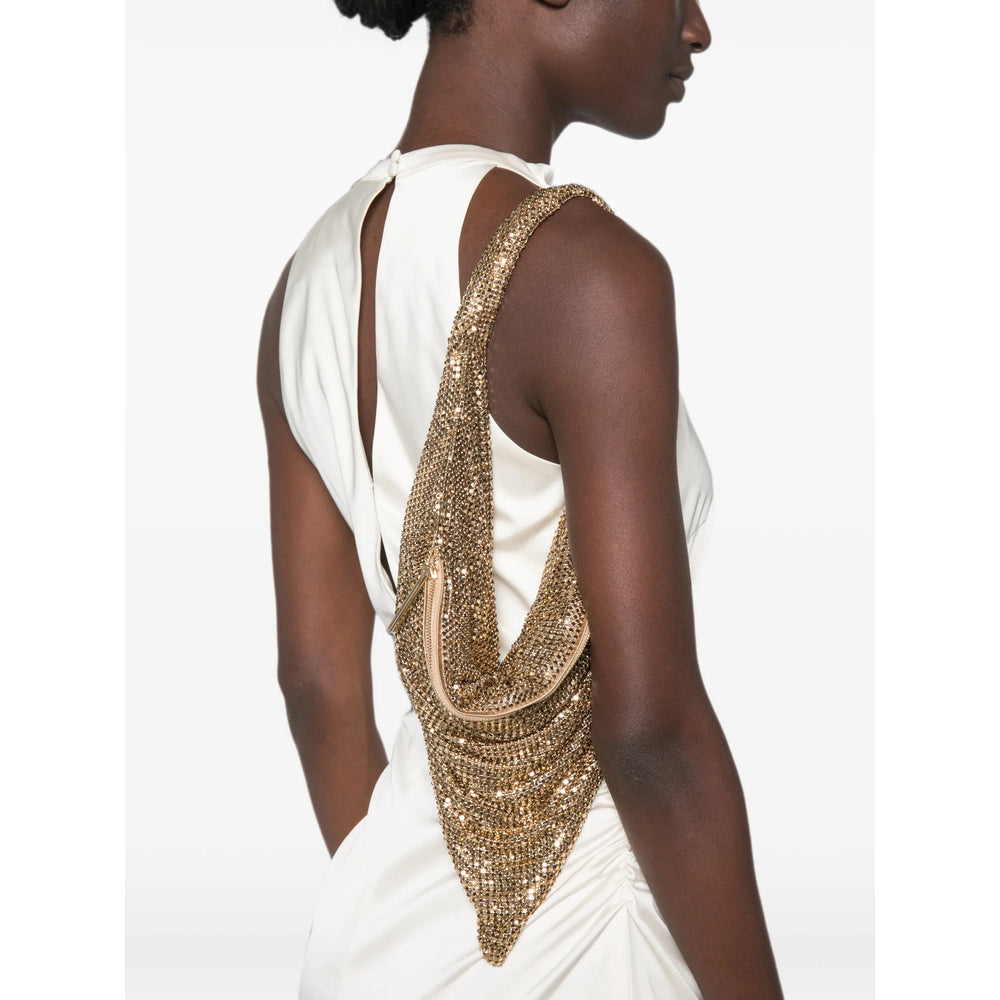 Benedetta Bruzziches Gold Shoulder Bags Women BENEDETTA BRUZZICHES