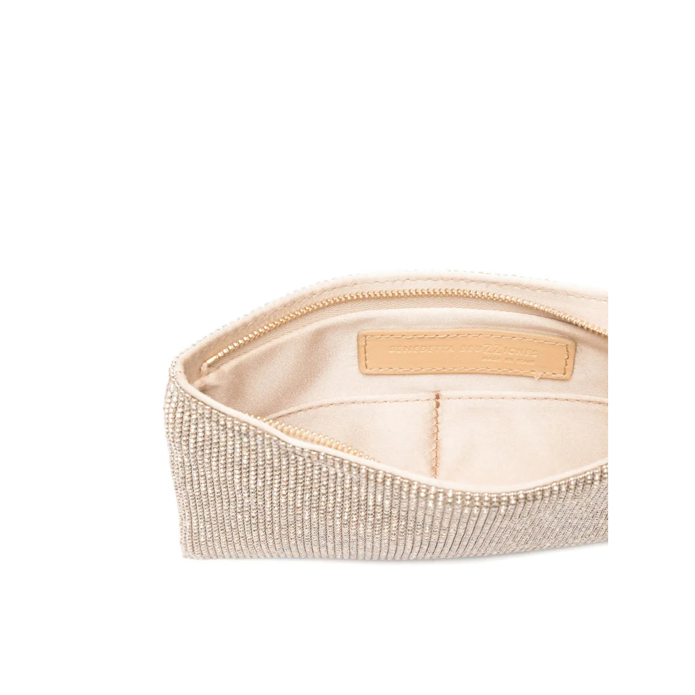 Benedetta Bruzziches Gold Clutch Bags Women BENEDETTA BRUZZICHES