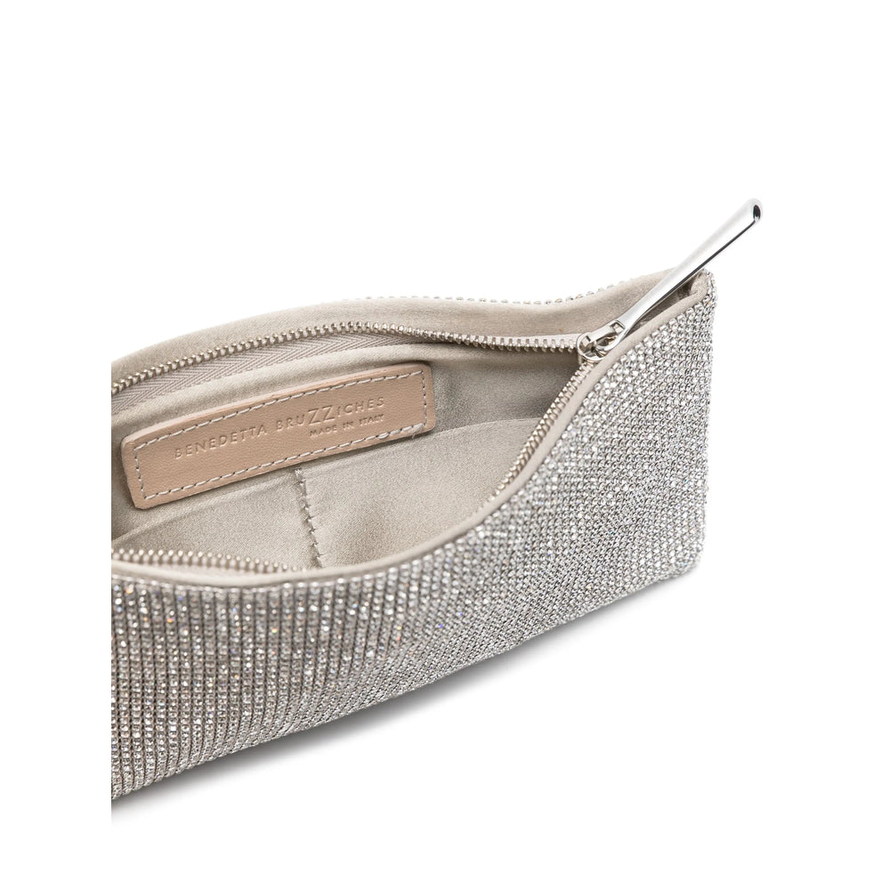 Benedetta Bruzziches Silver Clutch Bags Women BENEDETTA BRUZZICHES