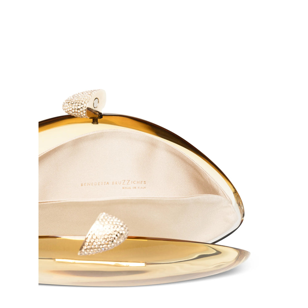 Benedetta Bruzziches Orange Clutch Bags Women BENEDETTA BRUZZICHES