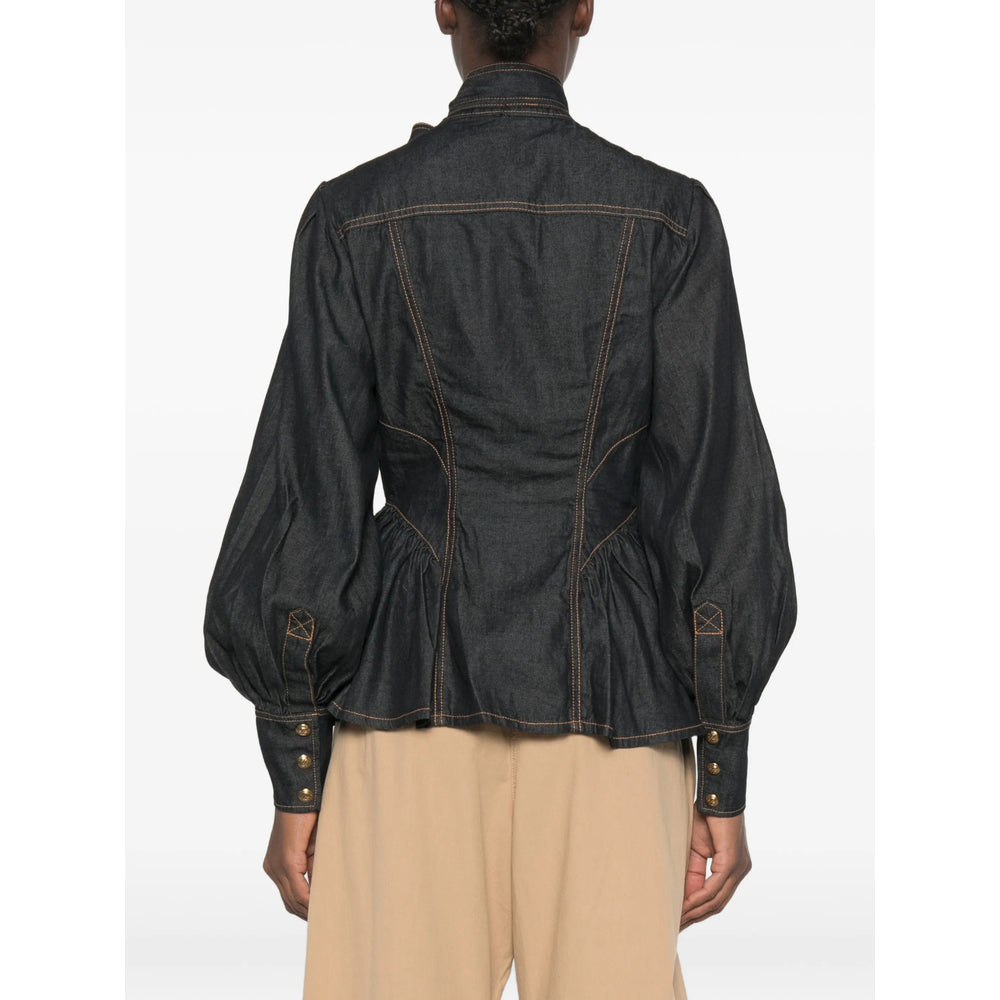 Zimmermann Blue Tops - Shirts Women ZIMMERMANN