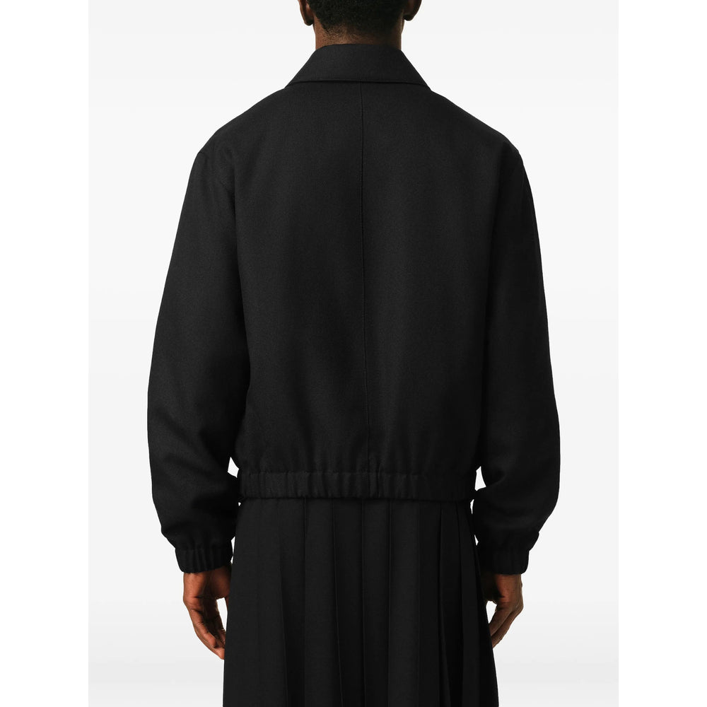 Ami Paris Black Jackets - Padded & Down Jackets Men AMI PARIS