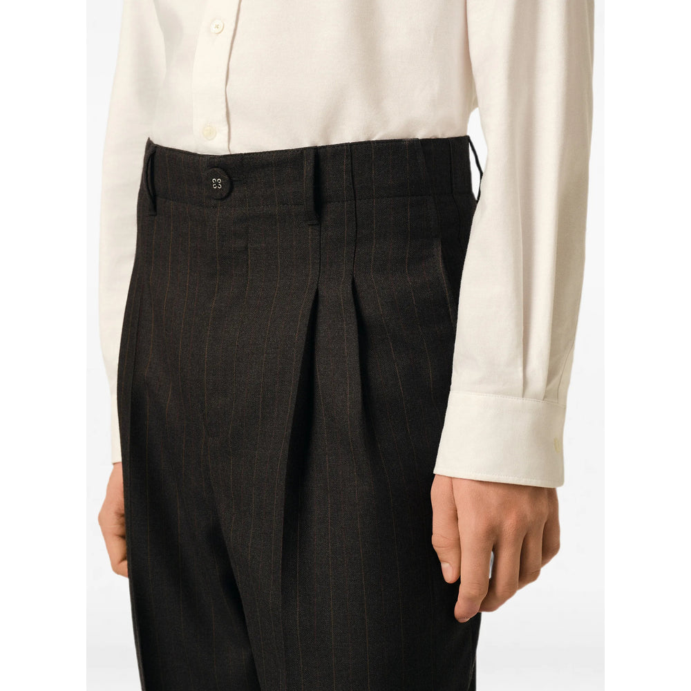 Ami Paris Grey Trousers - Tailored Trousers Men AMI PARIS