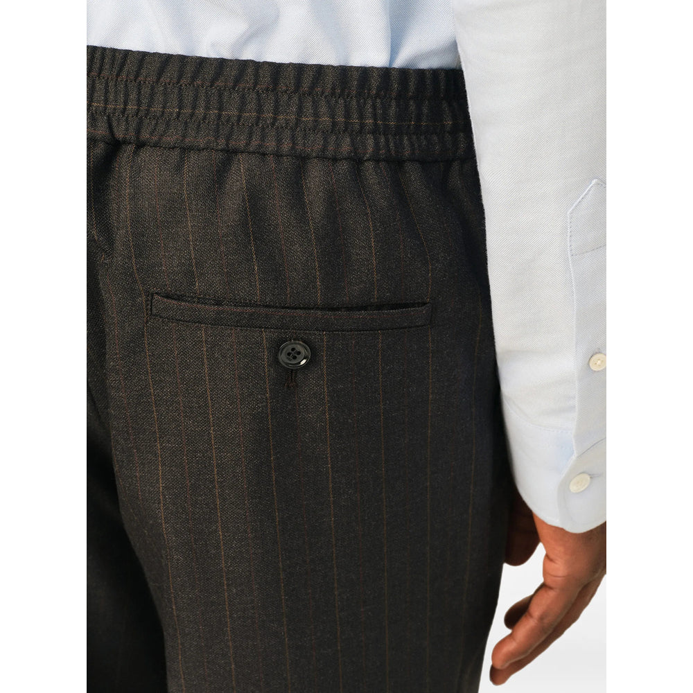 Ami Paris Grey Trousers - Tailored Trousers Men AMI PARIS