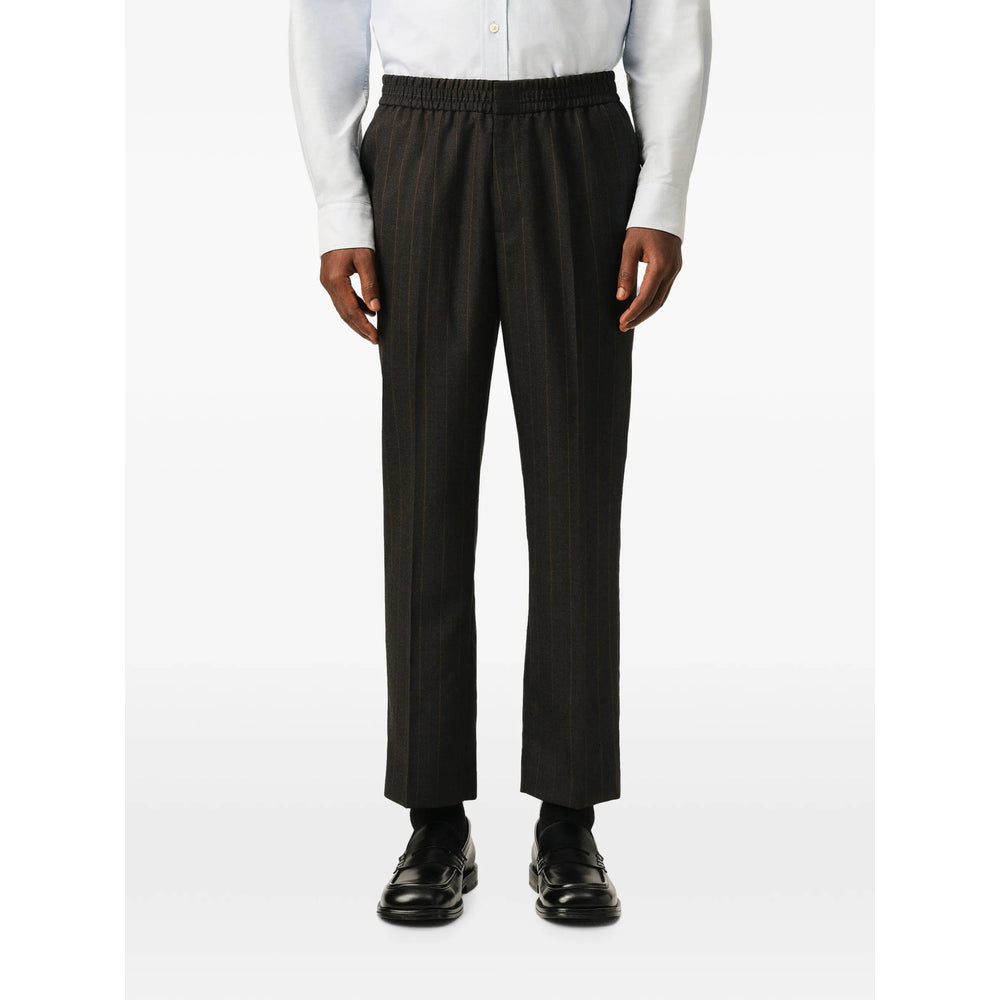 Ami Paris Grey Trousers - Tailored Trousers Men AMI PARIS
