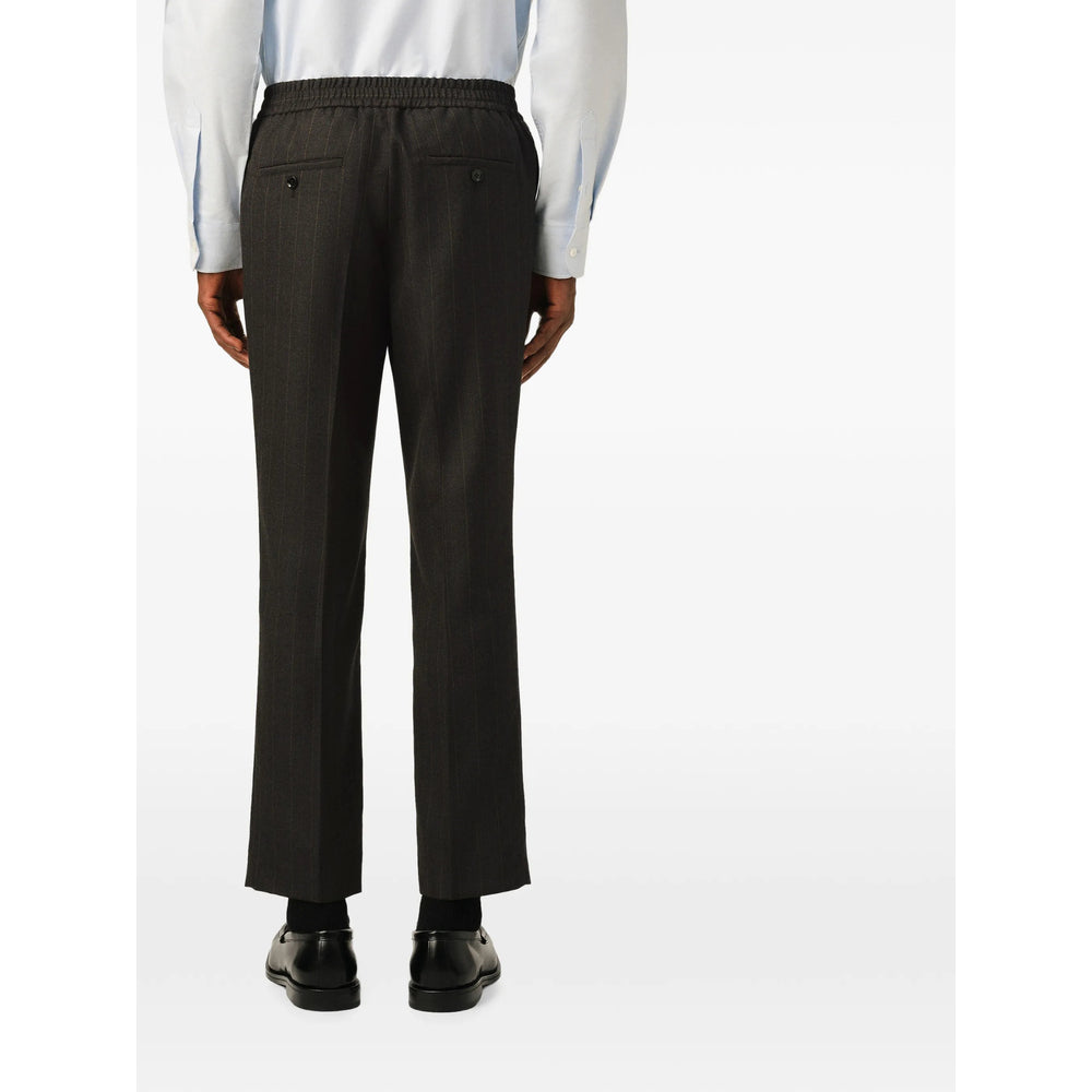 Ami Paris Grey Trousers - Tailored Trousers Men AMI PARIS