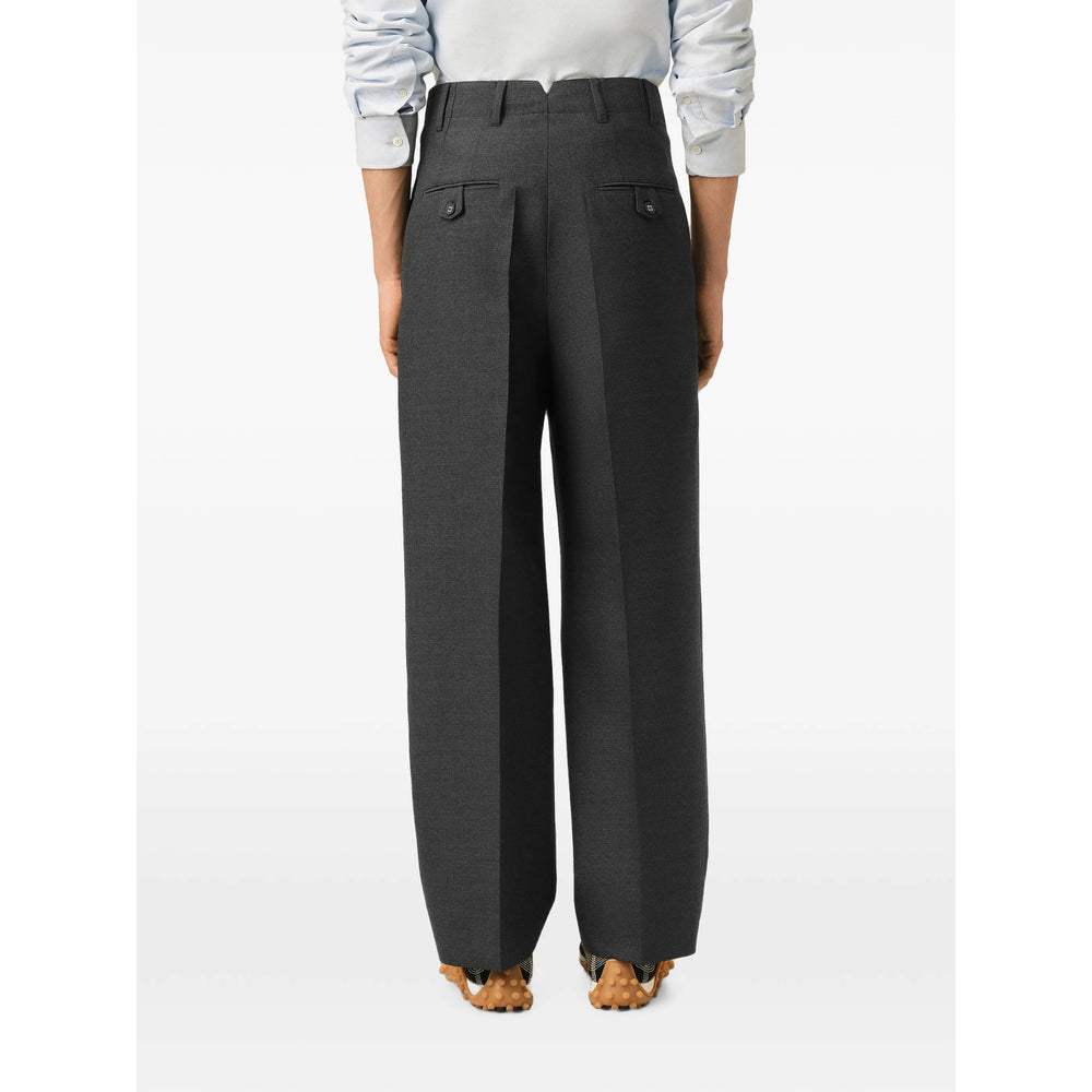Ami Paris Grey Trousers - Tailored Trousers Men AMI PARIS