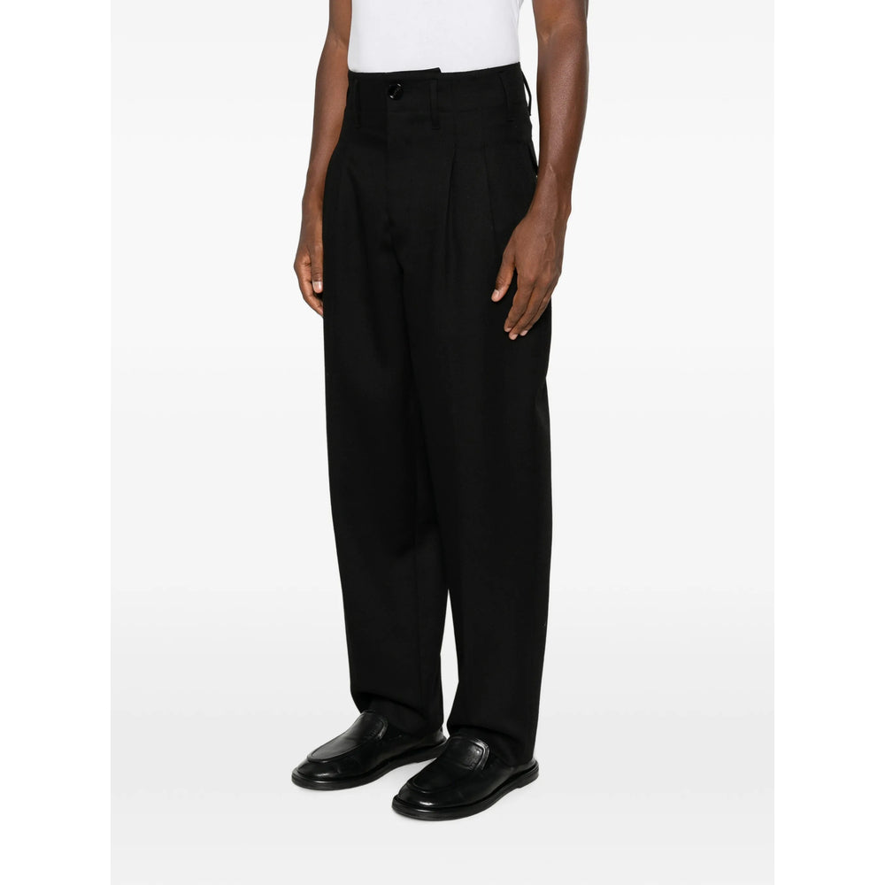 Ami Paris Black Trousers Men AMI PARIS