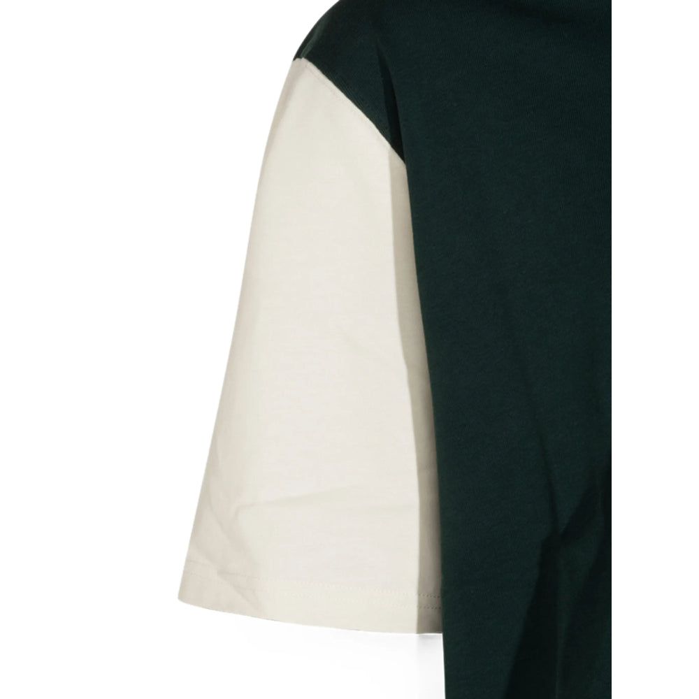 Ami Paris Green Polo Shirts Men AMI PARIS