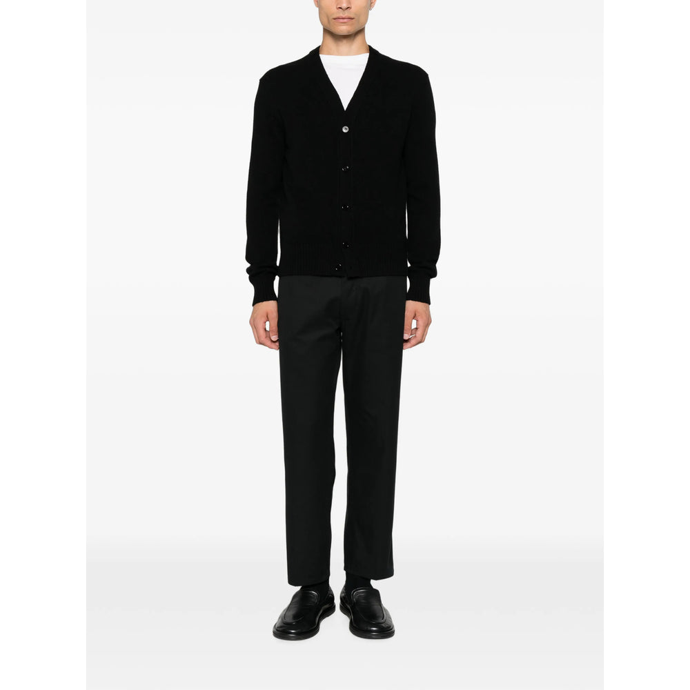 Ami Paris Black Sweaters & Knitwear - Cardigans Men AMI PARIS