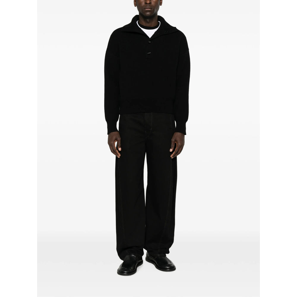 Ami Paris Black Sweaters & Knitwear - Jumpers Men AMI PARIS