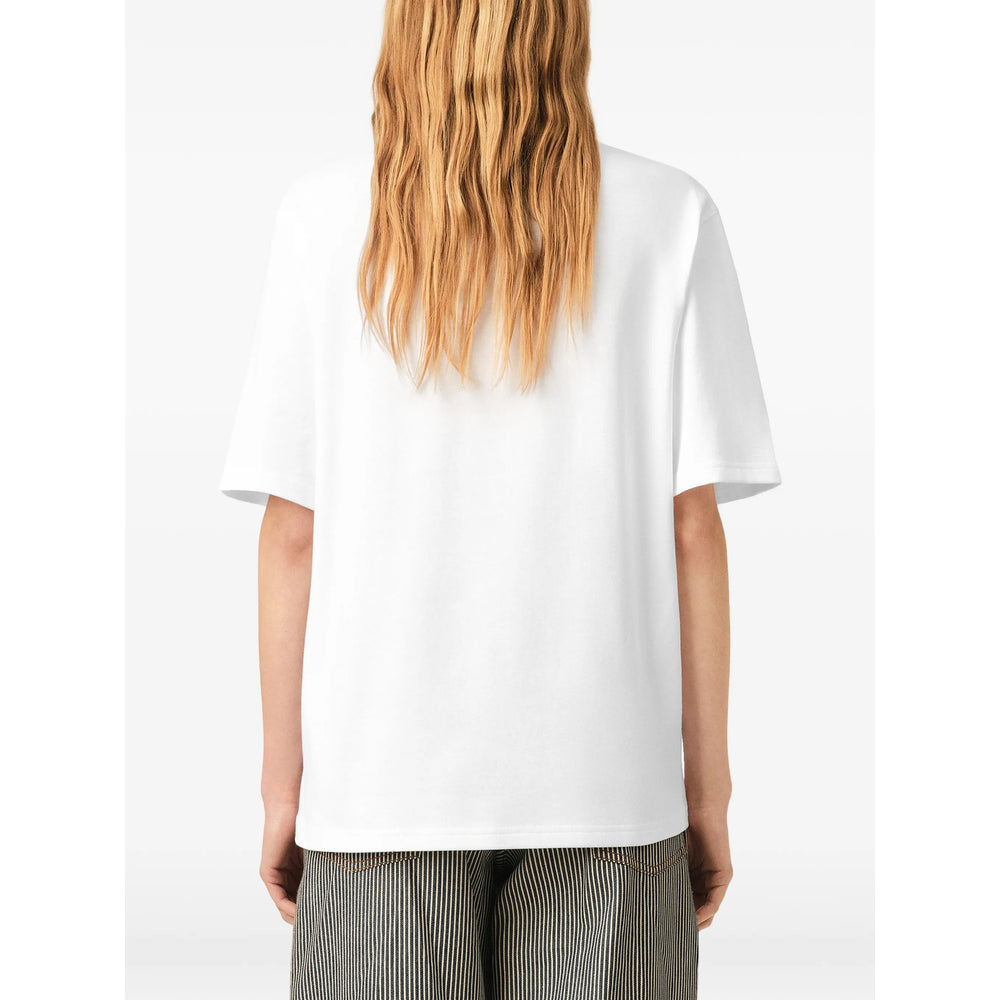 Ami Paris White T-Shirts & Vests - T-Shirts Men