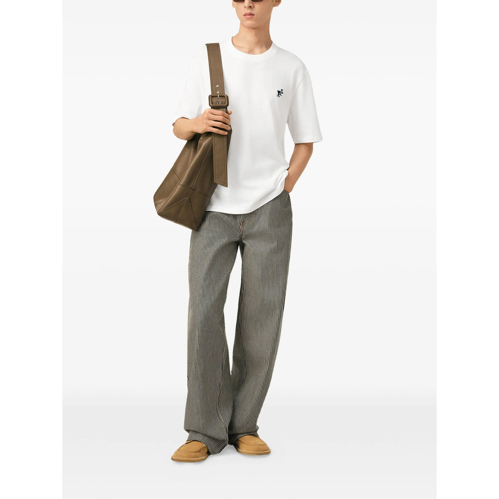 Ami Paris White T-Shirts & Vests - T-Shirts Men