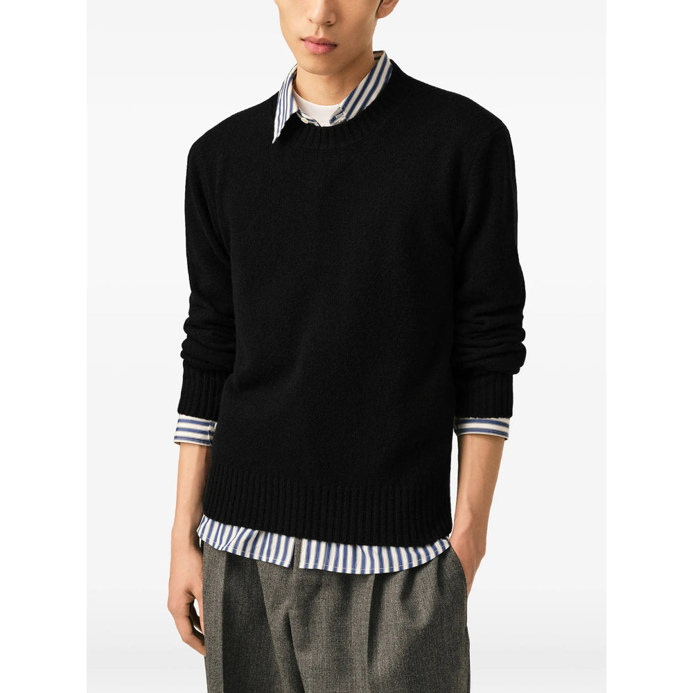 Ami Paris Black Sweaters & Knitwear - Jumpers Men AMI PARIS