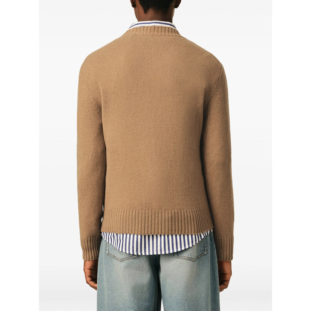 Ami Paris Brown Sweaters & Knitwear - Jumpers Men AMI PARIS