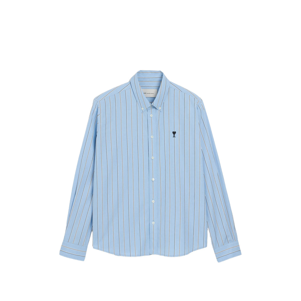 Ami Paris Blue Shirts Men