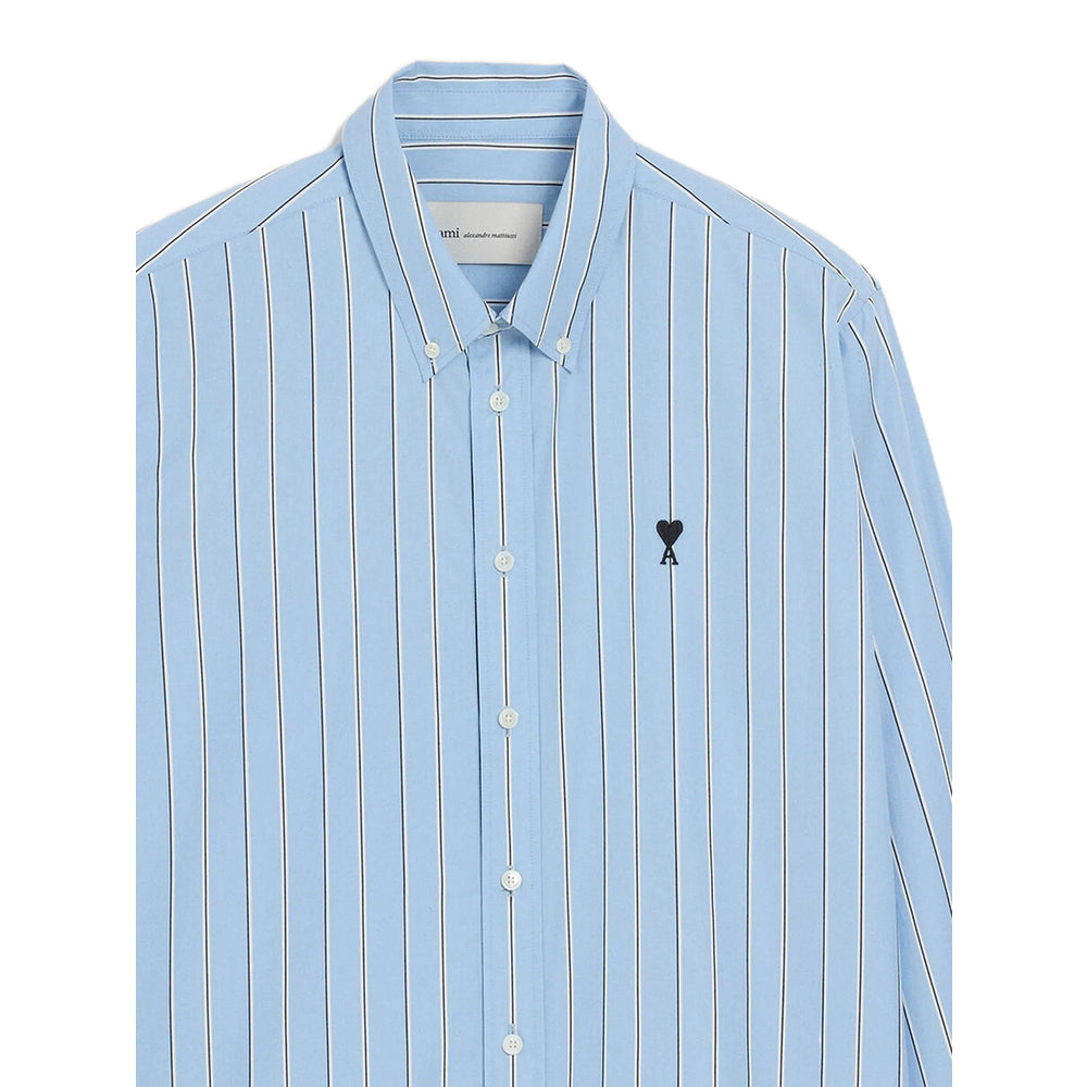 Ami Paris Blue Shirts Men